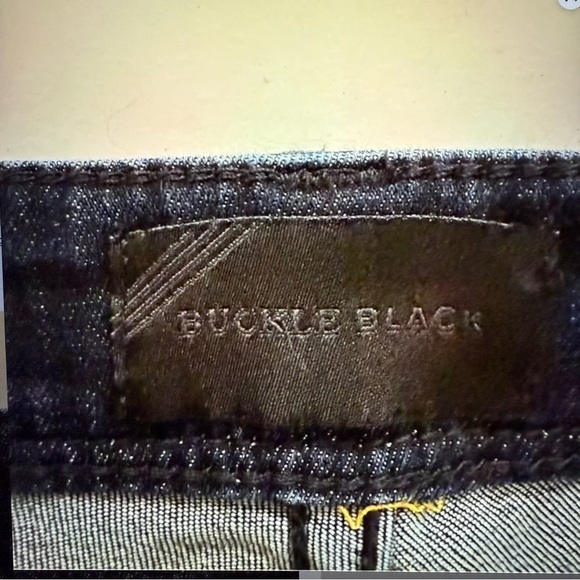 Buckle Black Women's skinny Blue Jeans tall 34 length long - Picture 9 of 11